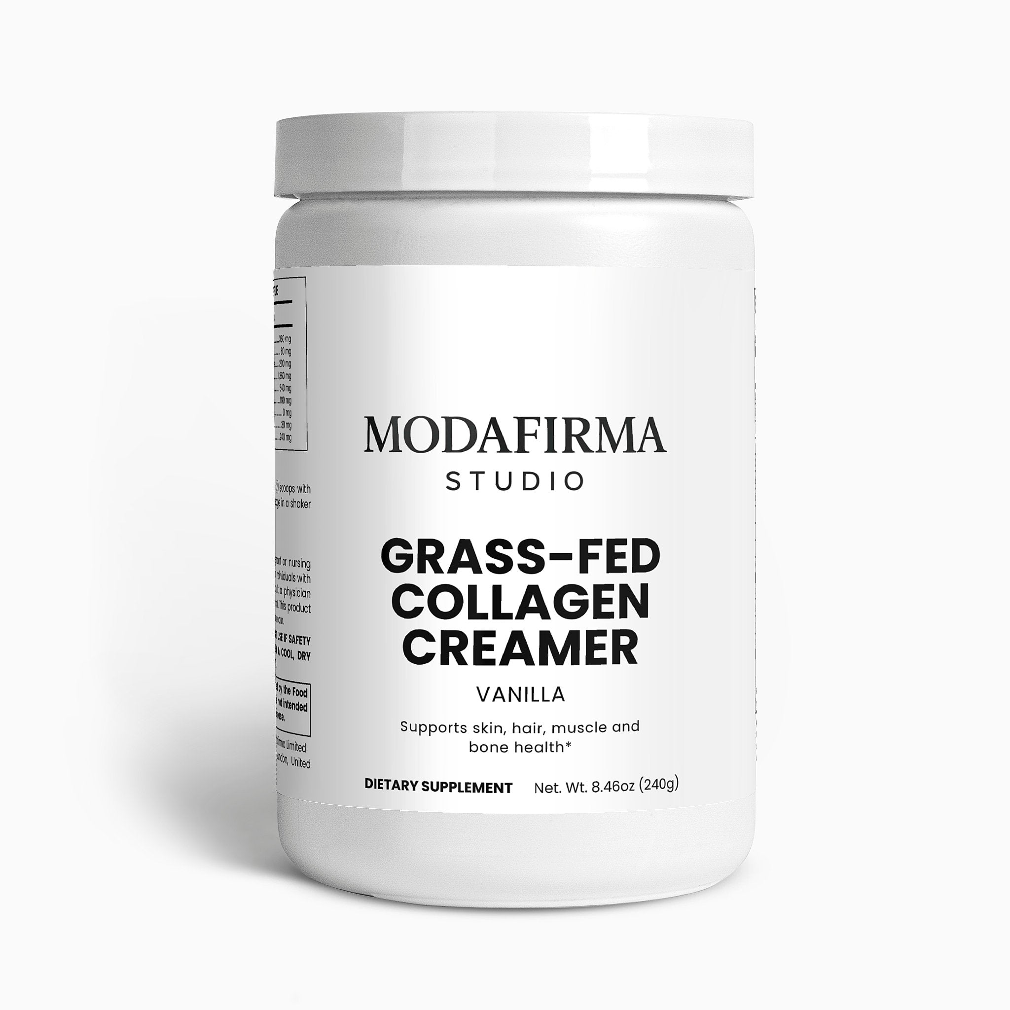 Grass-Fed Collagen Creamer (Vanilla)